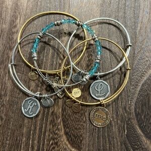 Alex & Ani Bracelets Set Of 5 B32